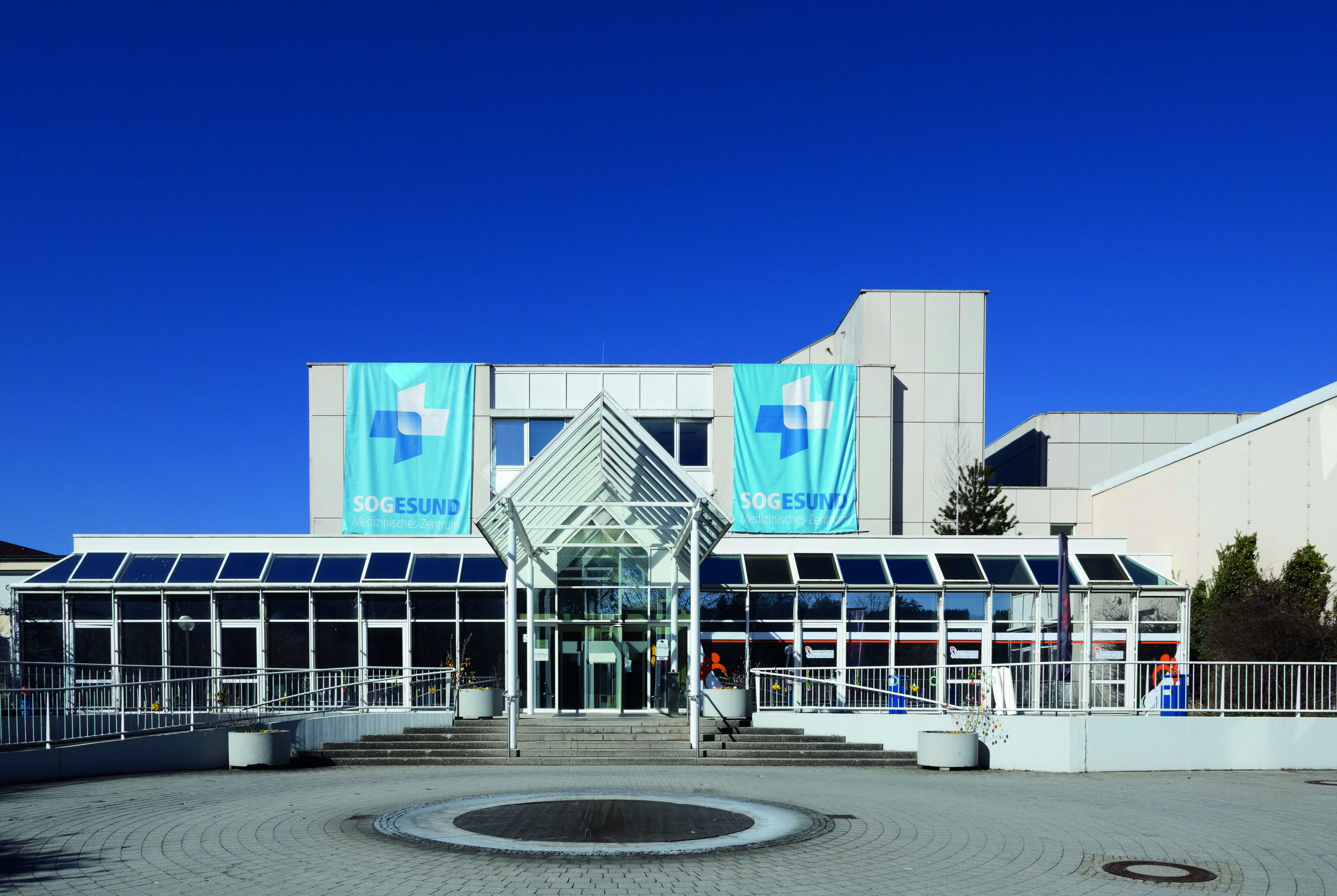 Frontansicht Medizinisches Zentrum SOGESUND in Schongau.