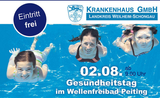 3. GESUNDHEITSTAG IM WELLENFREIBAD PEITING